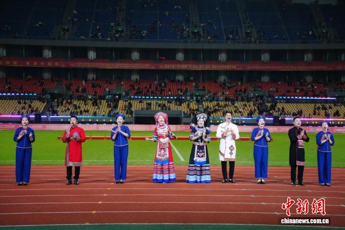 中越新春足球赛收官战广西队41胜越南广宁队