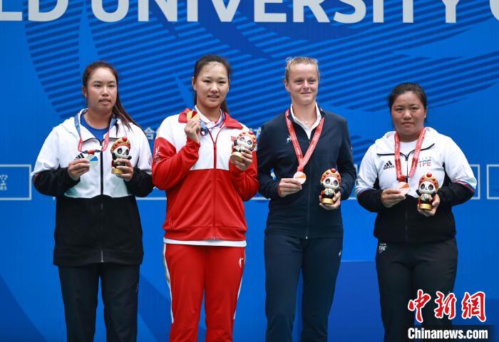 成都大运会网球女单决赛郭涵煜力克杨亚依摘金